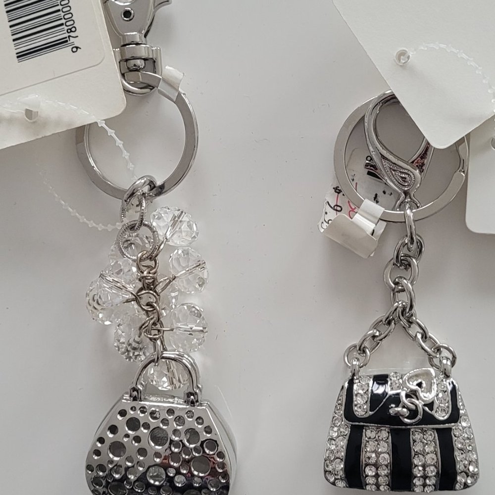 Two Cute Purse Charms / Keychains - Picture 2 of 6